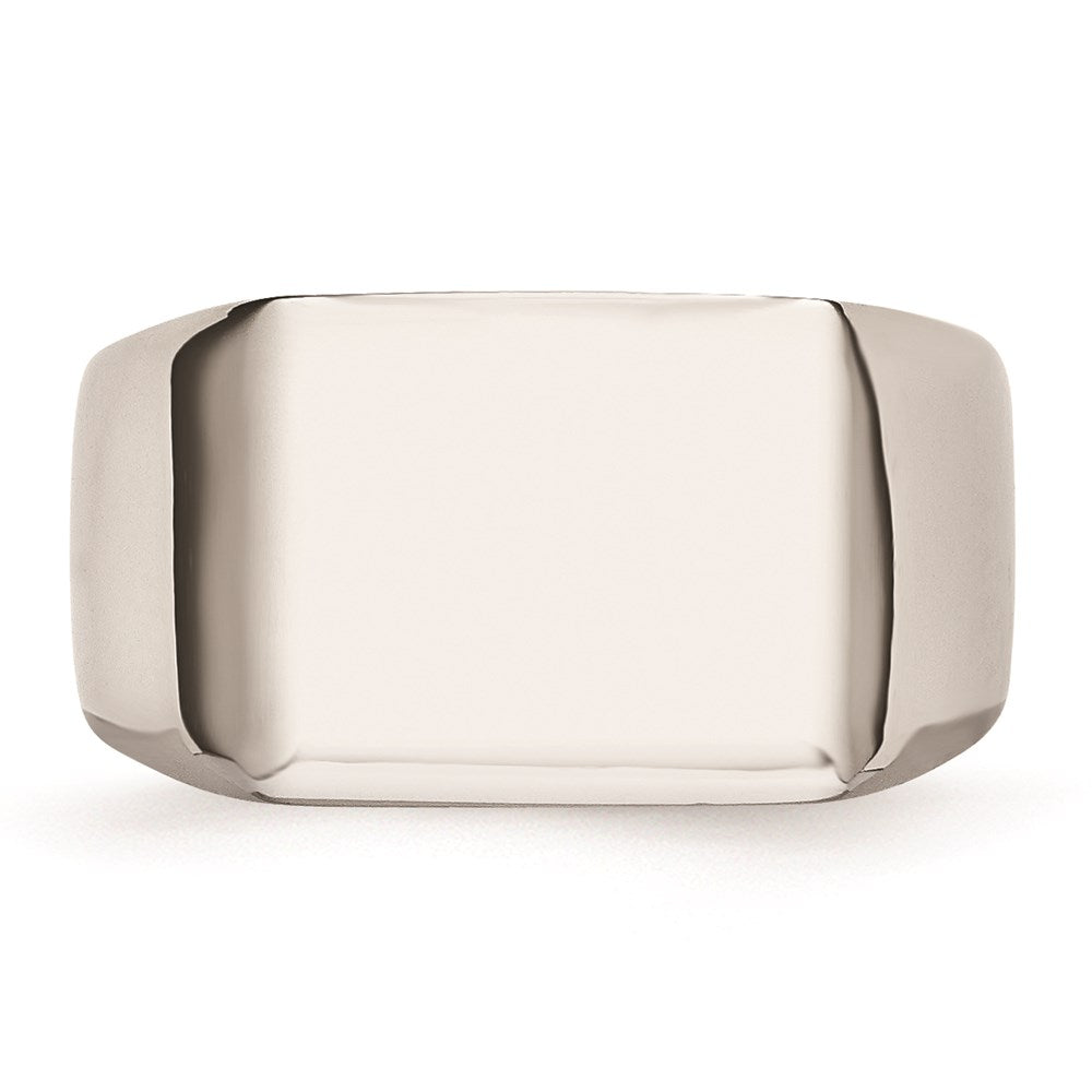 Men's Fashion Jewelry, Chisel Brand Stainless Steel Polished Ring