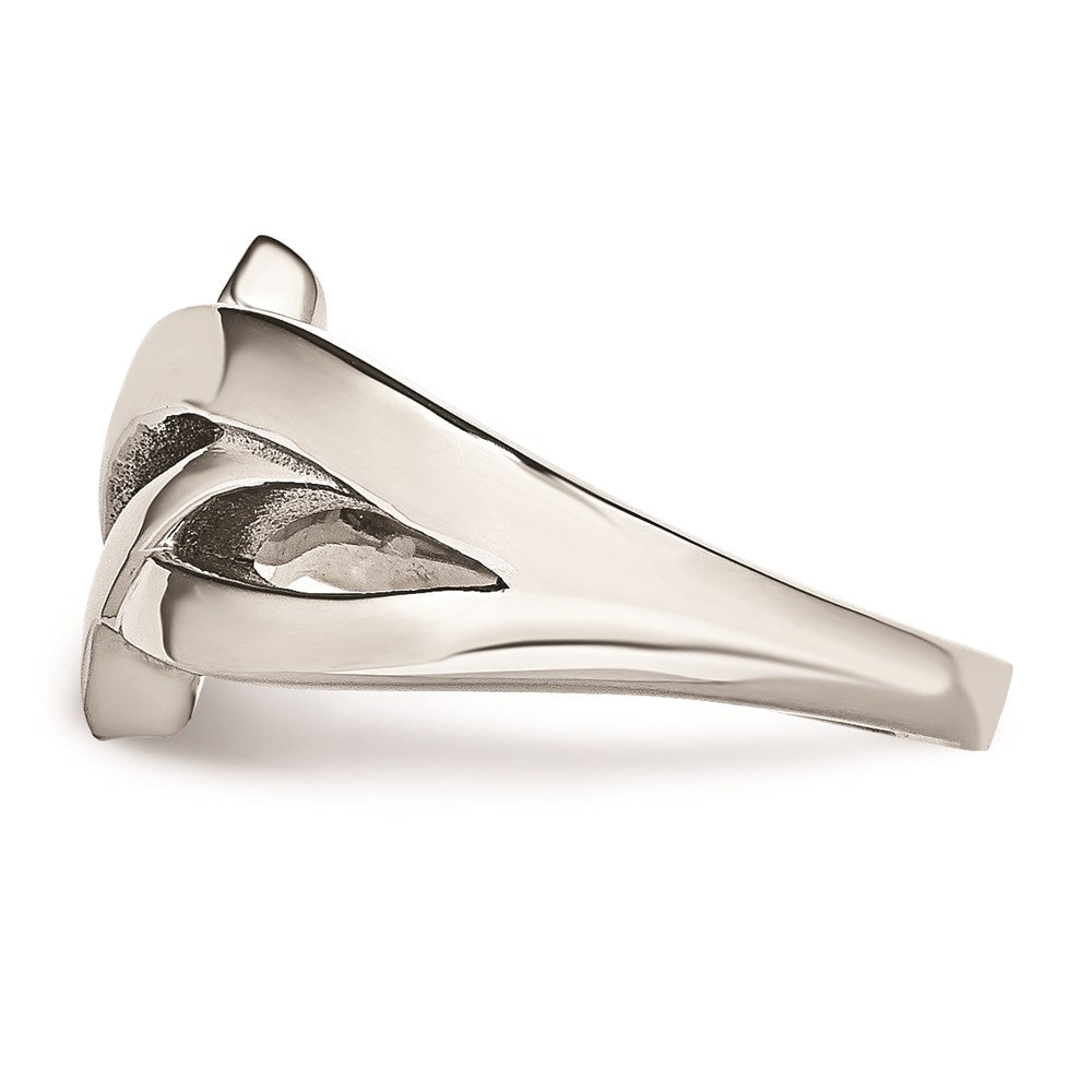 Women's Fashion Jewelry, Chisel Brand Stainless Steel Polished Ring