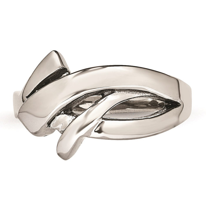 Women's Fashion Jewelry, Chisel Brand Stainless Steel Polished Ring