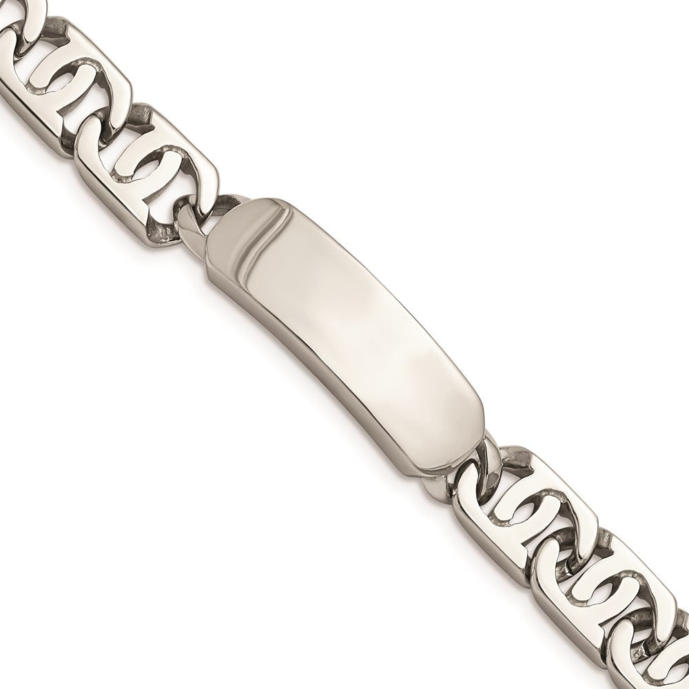 Chisel Brand Jewelry, Stainless Steel Polished ID 8.75in Men's Bracelet