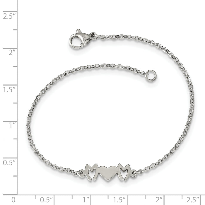 Chisel Brand Jewelry, Stainless Steel Mom Bracelet