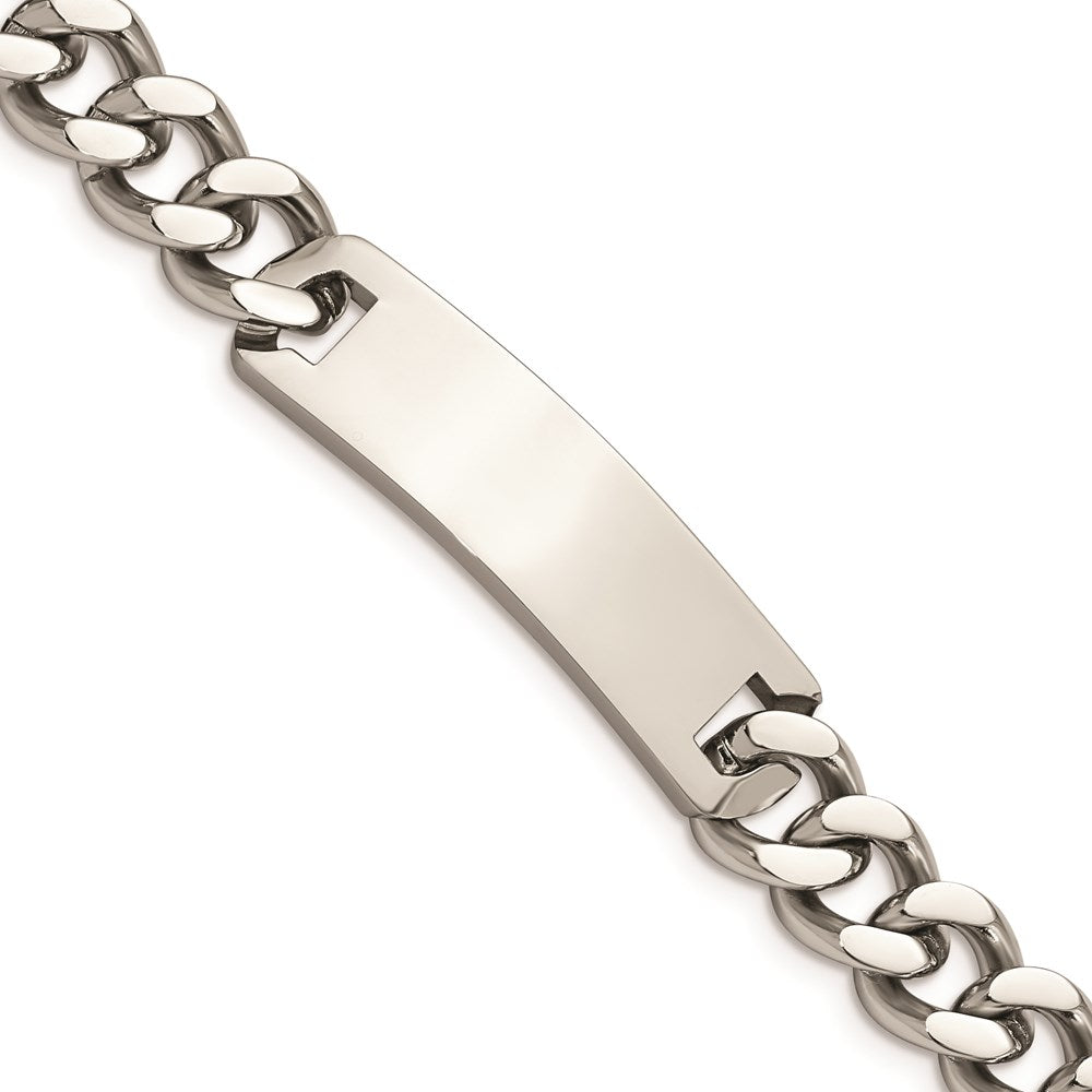 Chisel Brand Jewelry, Stainless Steel Polished 7.75 inch ID Men's Bracelet