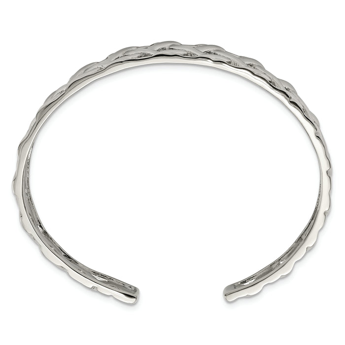 Chisel Brand Jewelry, Stainless Steel Polished Bangle