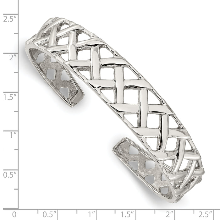 Chisel Brand Jewelry, Stainless Steel Polished Bangle