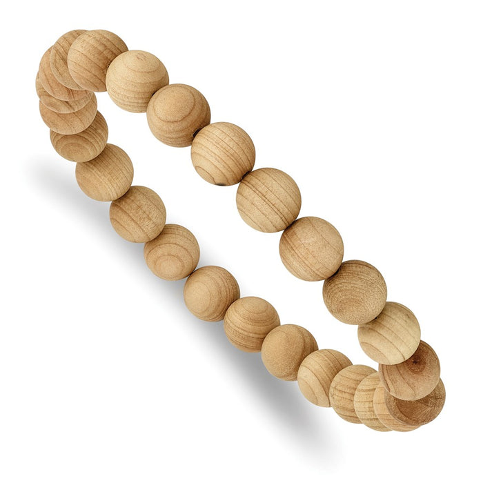 Chisel Brand Jewelry, Cypress Wood Stretch Bracelet