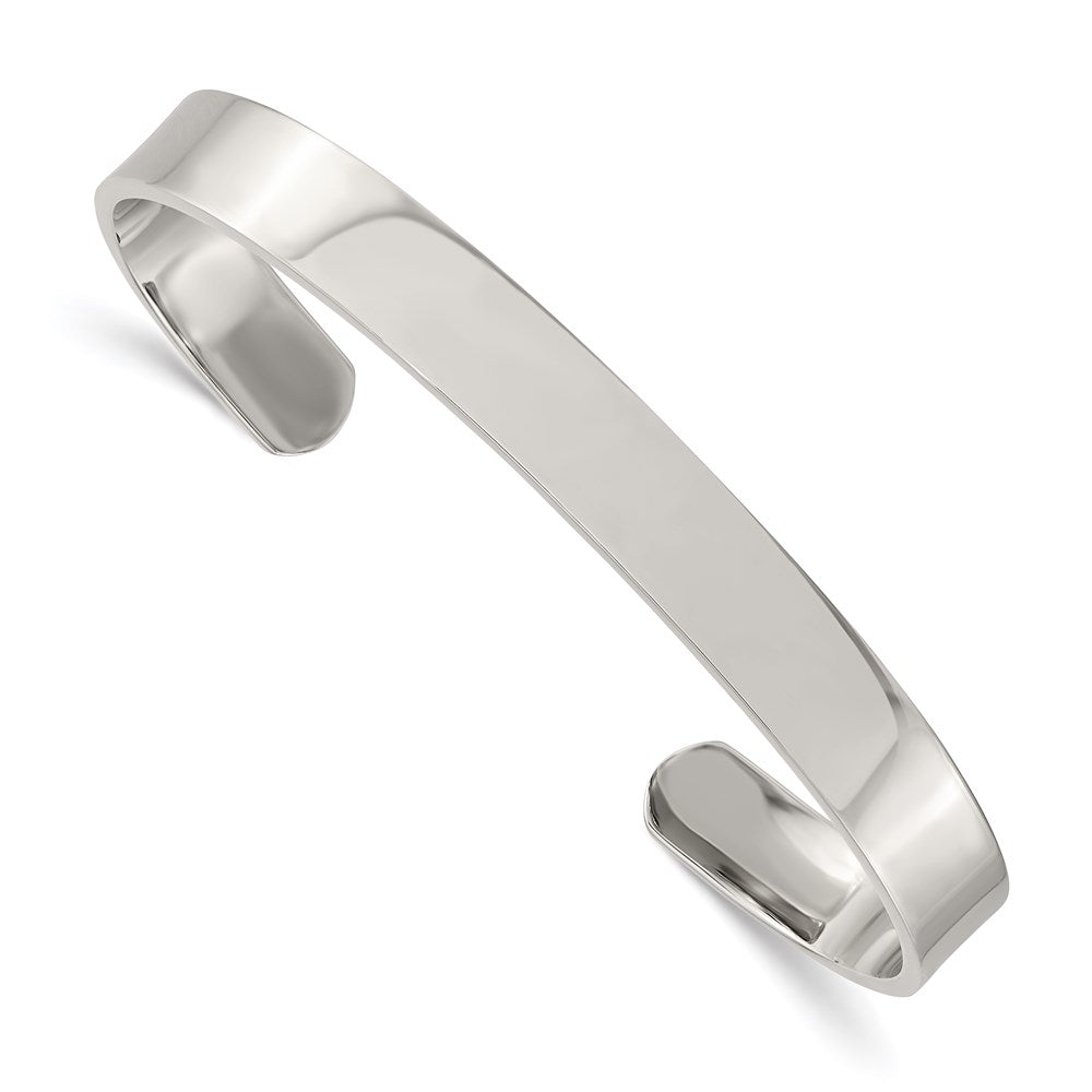 Chisel Brand Jewelry, Stainless Steel Polished Cuff Bangle