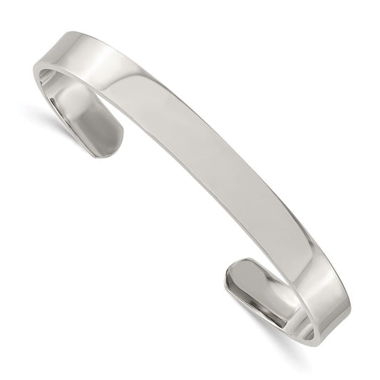Chisel Brand Jewelry, Stainless Steel Polished Cuff Bangle