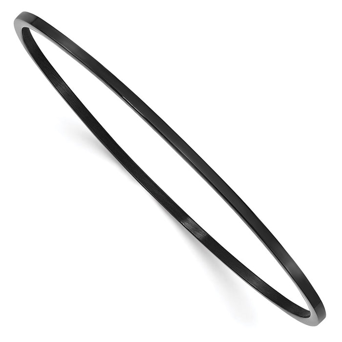 Chisel Brand Jewelry, Stainless Steel Black IP Plated Bangle