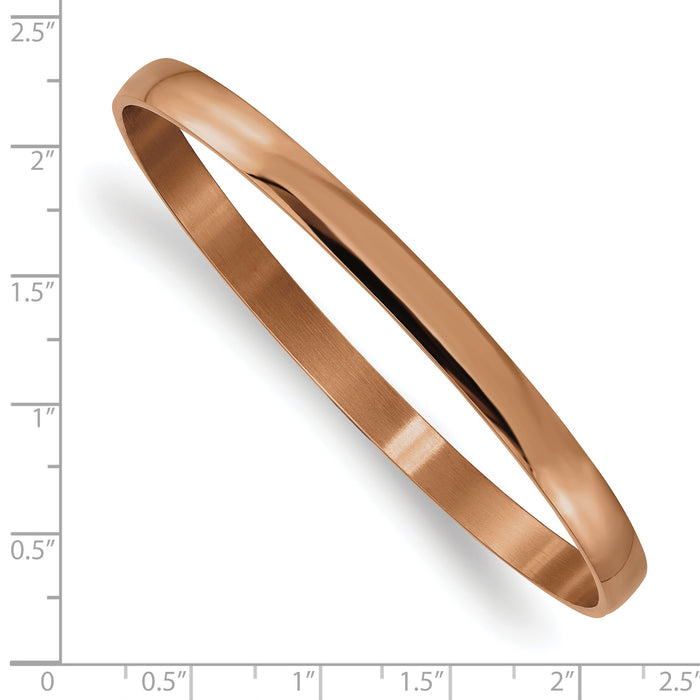 Chisel Brand Jewelry, Stainless Steel Brown IP Plated Bangle