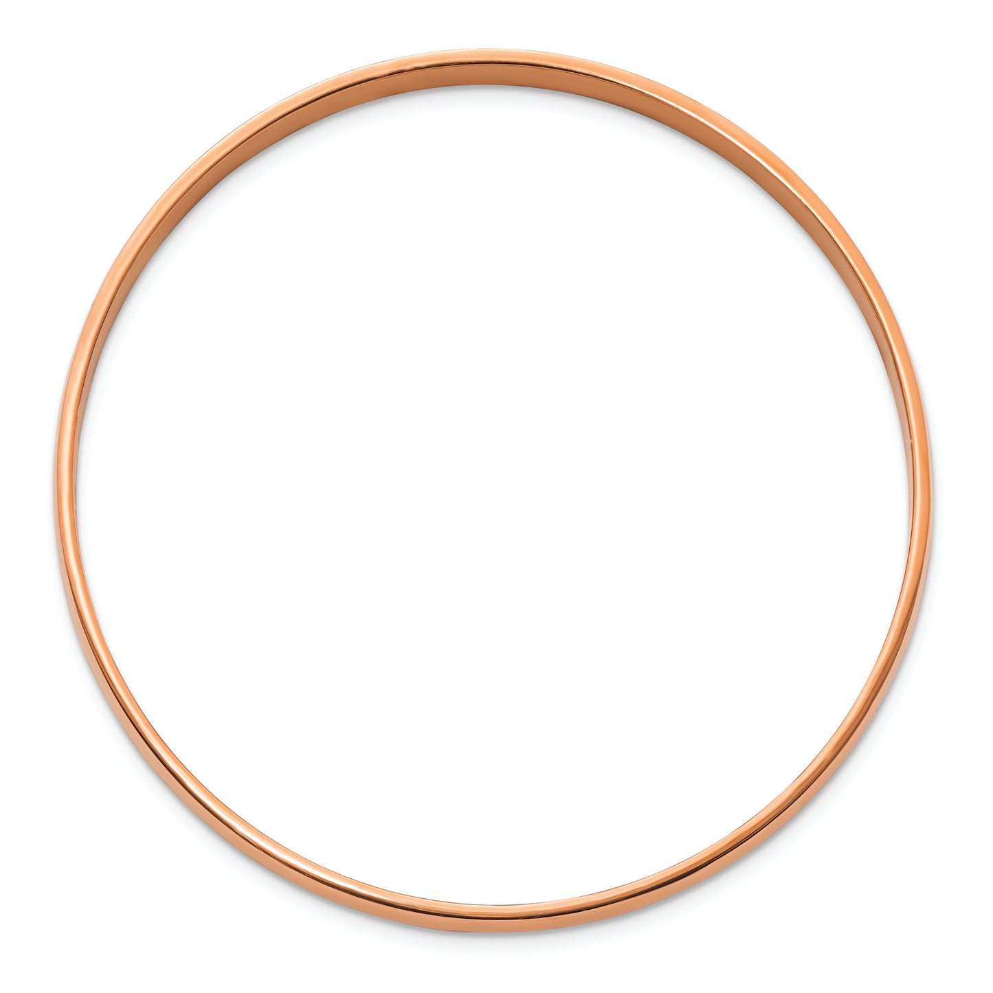 Chisel Brand Jewelry, Stainless Steel Pink IP-plated Bangle