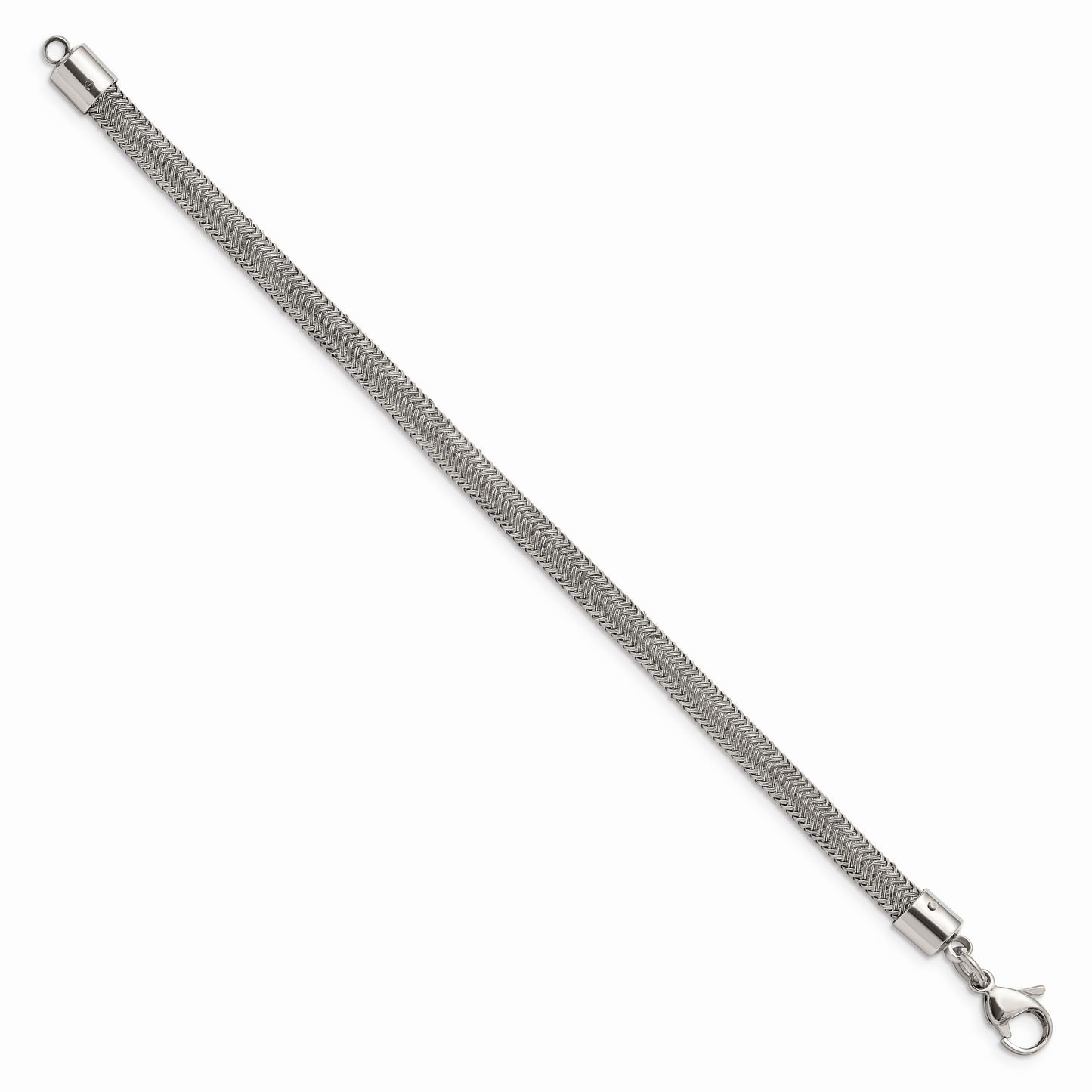 Chisel Brand Jewelry, Stainless Steel Wire 8in Bracelet