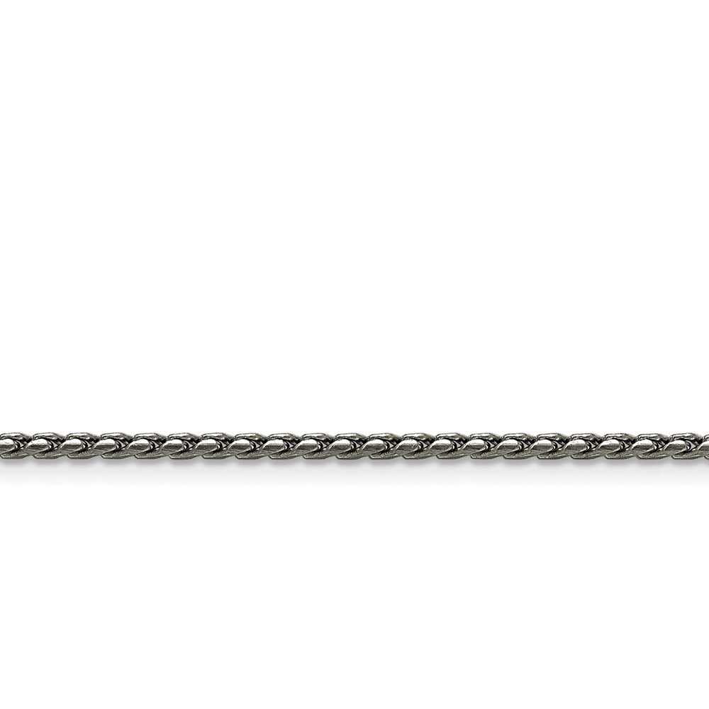 Chisel Brand Jewelry, Stainless Steel 2.50mm Polished Fancy Link Chain