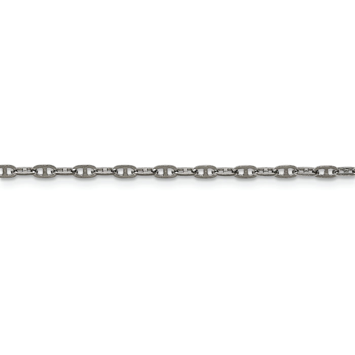 Chisel Brand Jewelry, Stainless Steel Nautical Polished 2.75mm Anchor Chain