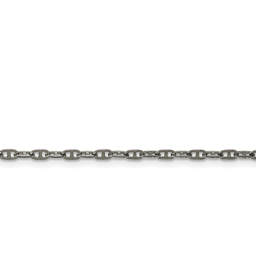 Chisel Brand Jewelry, Stainless Steel Nautical Polished 2.75mm Anchor Chain