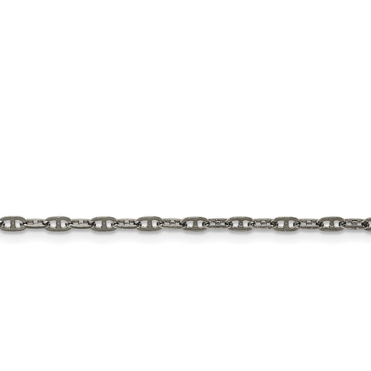 Chisel Brand Jewelry, Stainless Steel Nautical Polished 2.75mm Anchor Chain