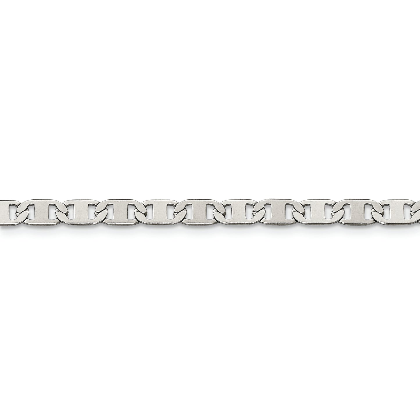 Chisel Brand Jewelry, Stainless Steel Nautical Polished 5.00mm Anchor Chain