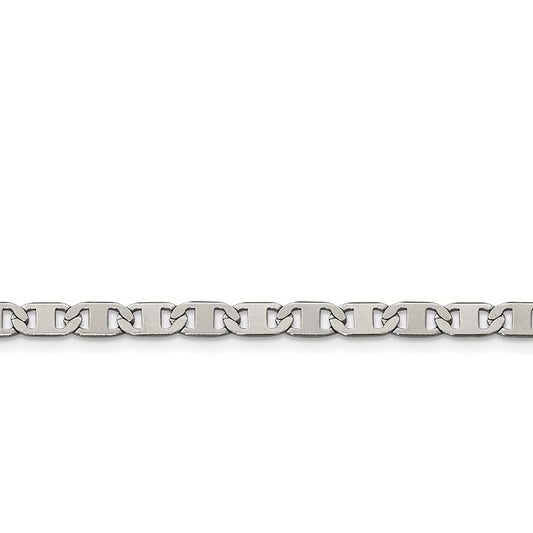 Chisel Brand Jewelry, Stainless Steel Nautical Polished 5.00mm Anchor Chain