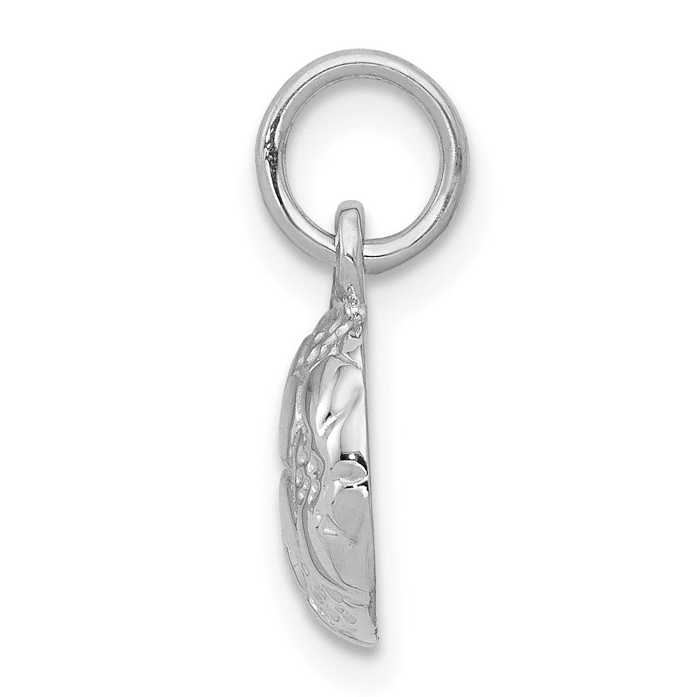 Million Charms 14K White Gold Themed Sports Soccer Ball Charm