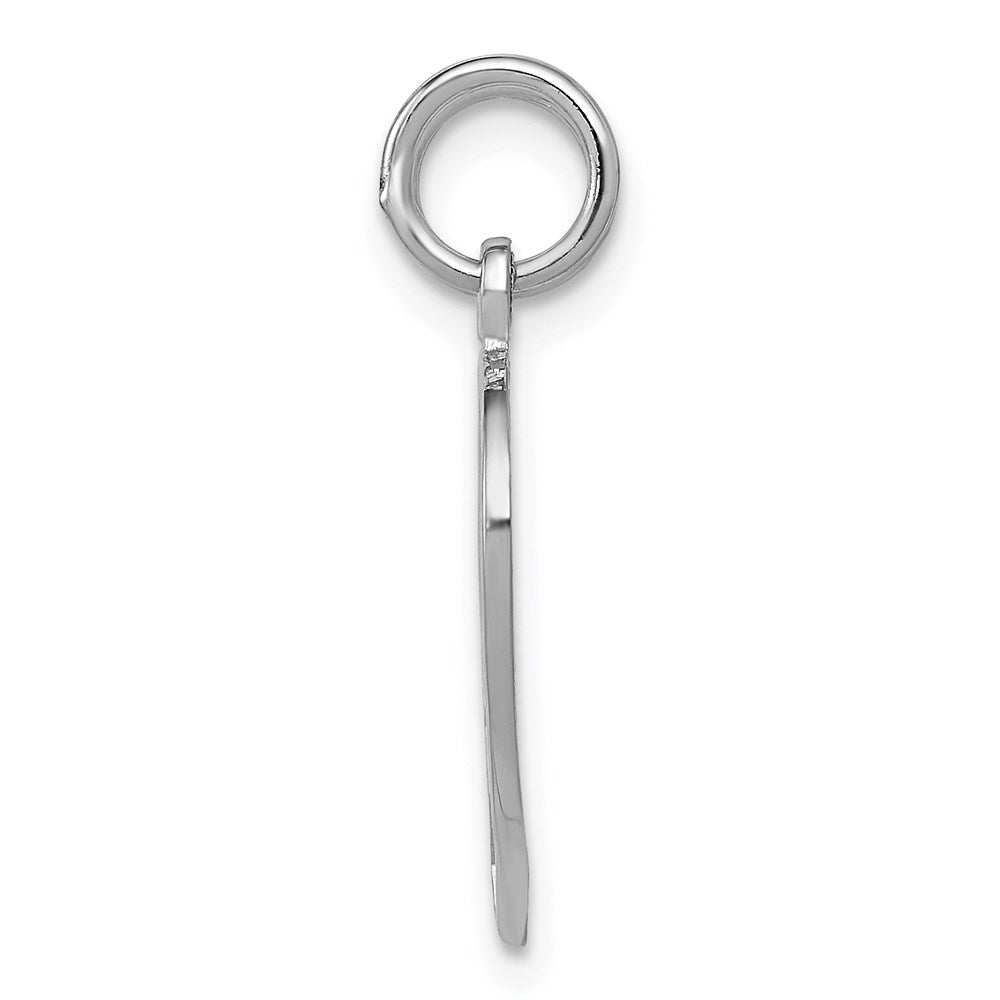 Million Charms 14K White Gold Themed Best Friend Break-Apart Charm