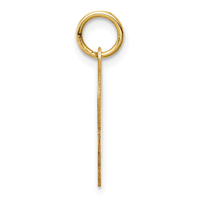 Million Charms 14K Yellow Gold Themed On Graduation Day Charm