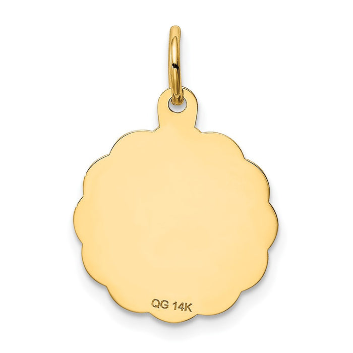 Million Charms 14K Yellow Gold Themed Graduation Day Charm