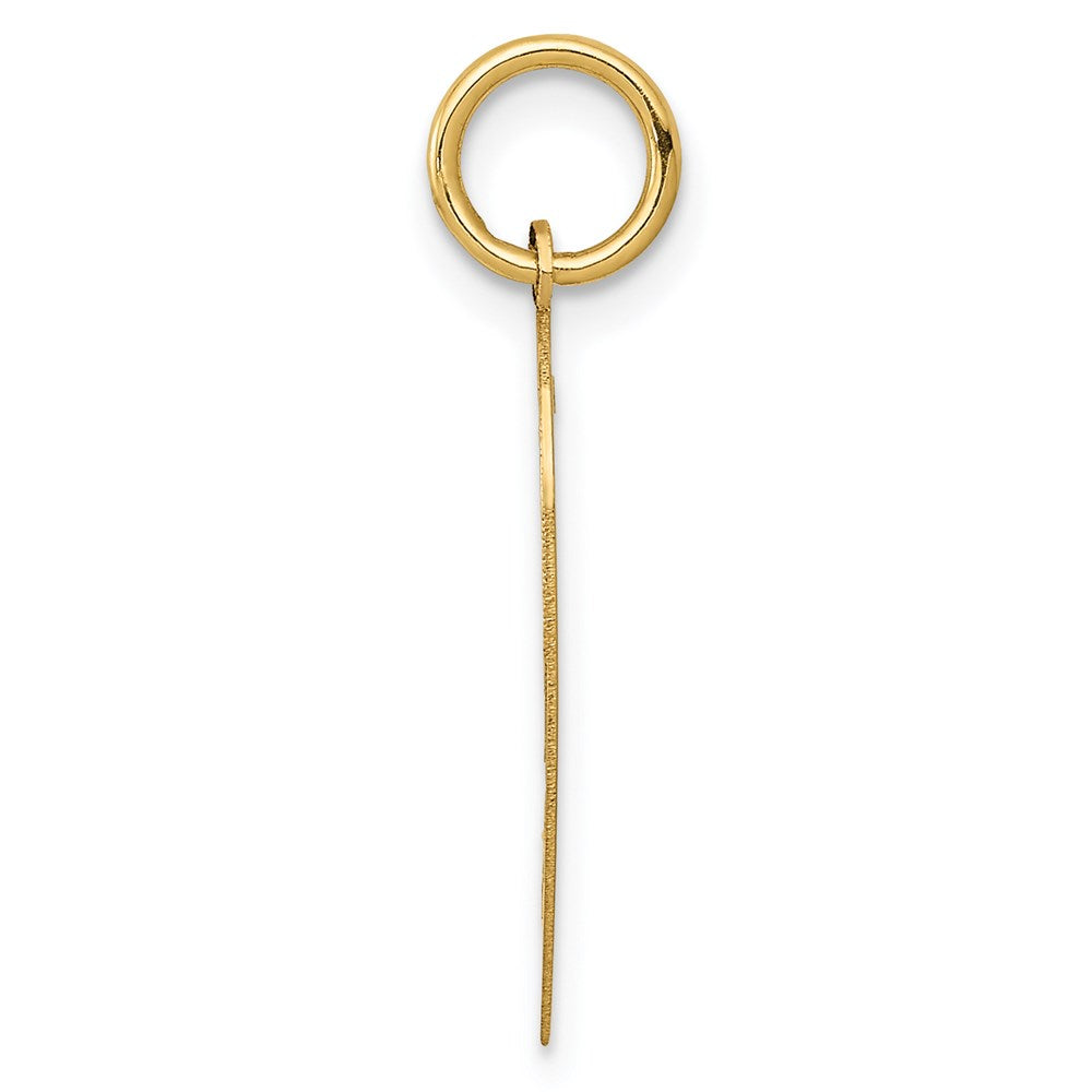 Million Charms 14K Yellow Gold Themed 2-Piece I Love You Charm