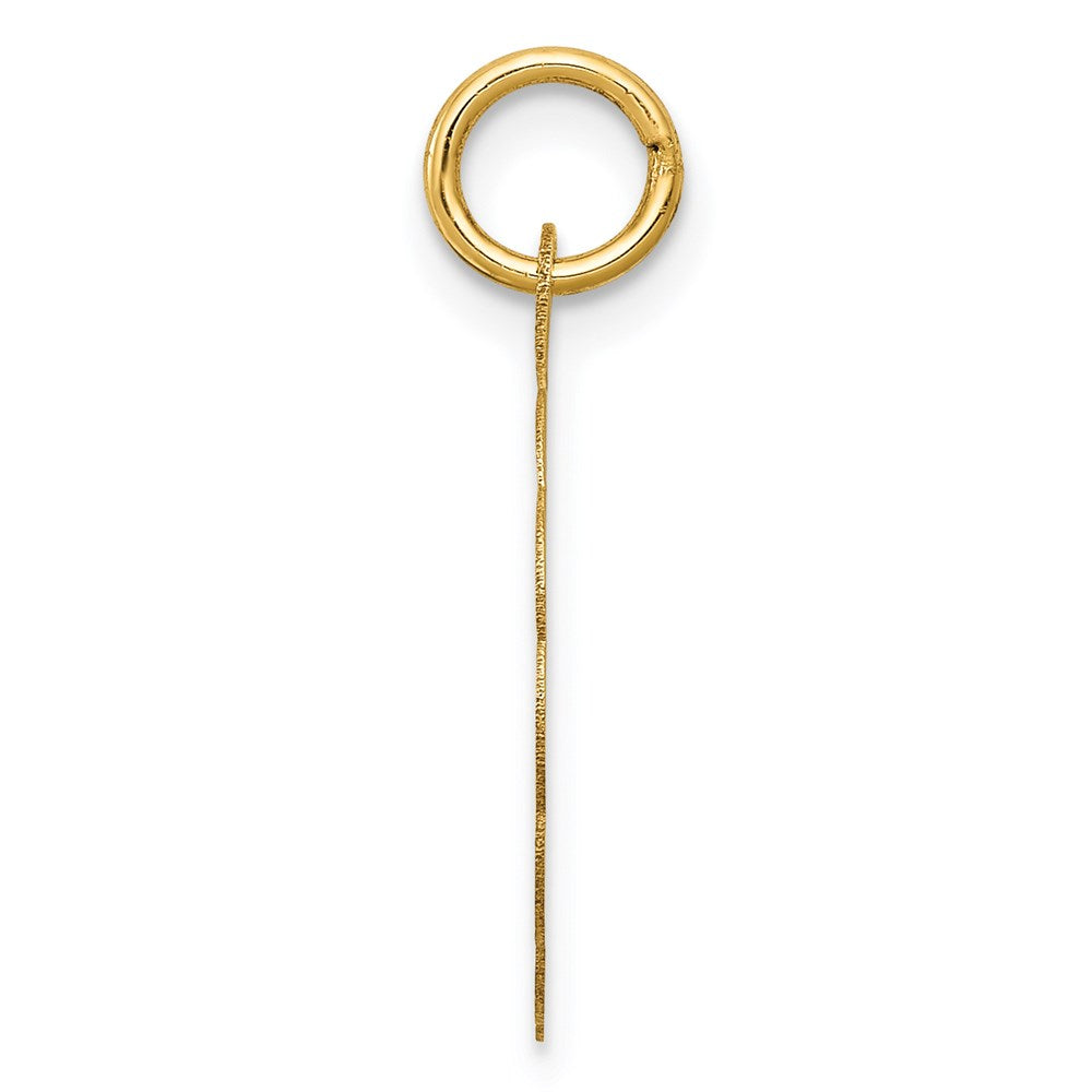 Million Charms 14K Yellow Gold Themed Love Birds Disc Charm