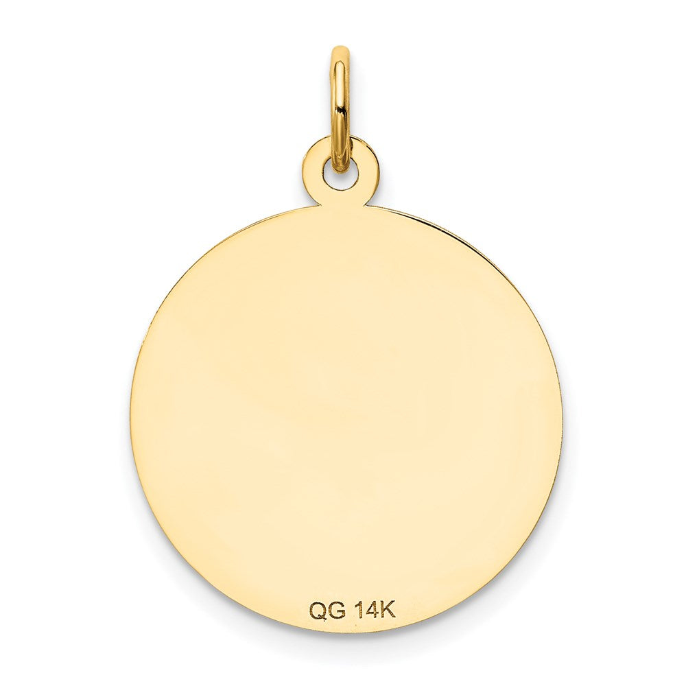 Million Charms 14K Yellow Gold Themed A Date To Remember Charm