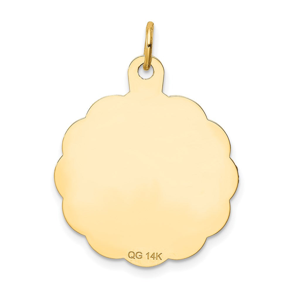 Million Charms 14K Yellow Gold Themed A Date To Remember Charm