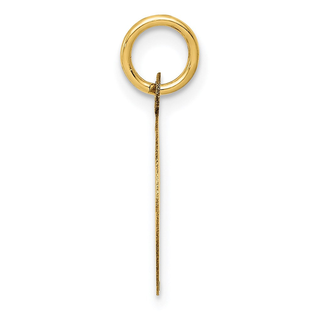 Million Charms 14K Yellow Gold Themed Happy Anniversary Milestone Charm