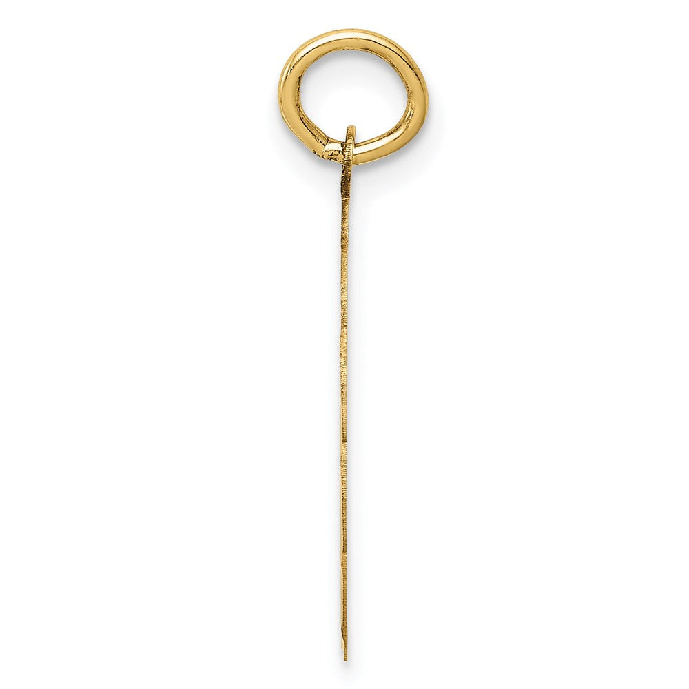 Million Charms 14K Yellow Gold Themed Happy Anniversary Milestone Charm