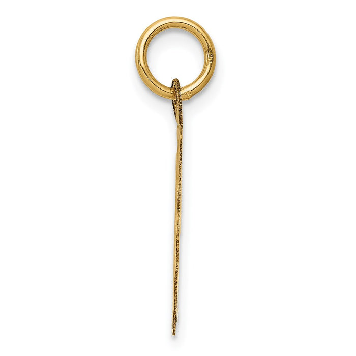 Million Charms 14K Yellow Gold Themed Happy 5Th Anniversary Milestone Charm