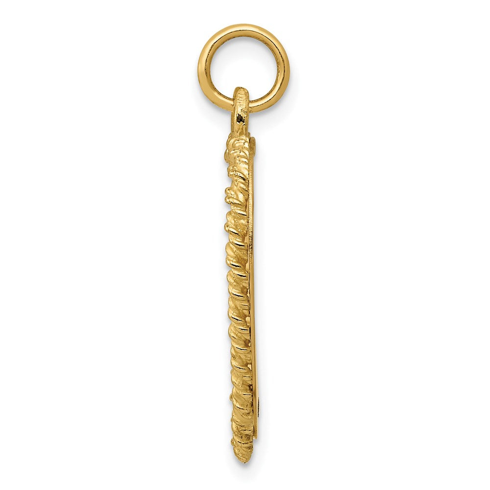Million Charms 14K Yellow Gold Themed Happy 20Th Anniversary Milestone Charm