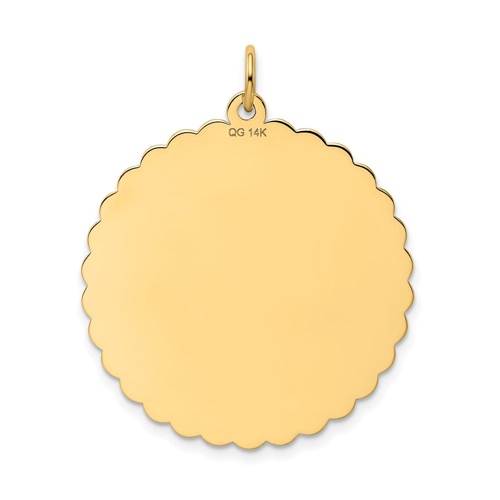 Million Charms 14K Yellow Gold Themed Happy 50Th Anniversary Milestone Charm