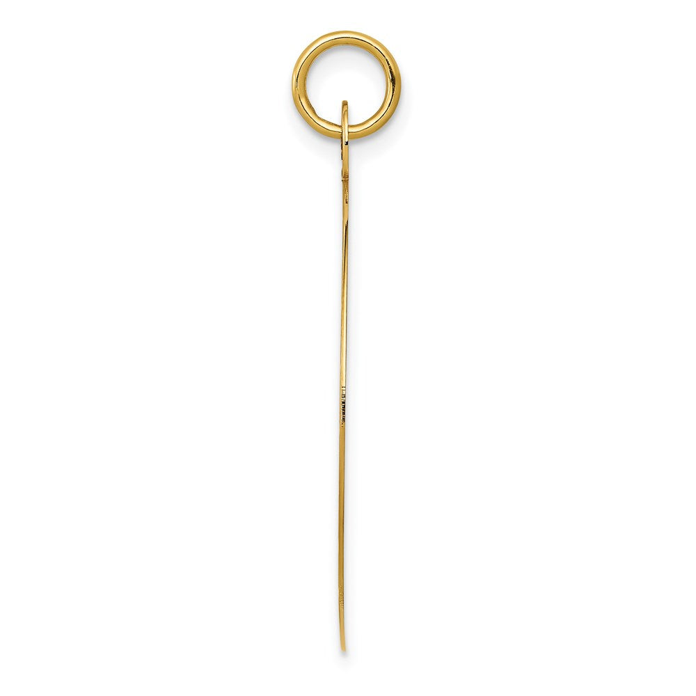 Million Charms 14K Yellow Gold Themed Happy Anniversary Milestone Charm