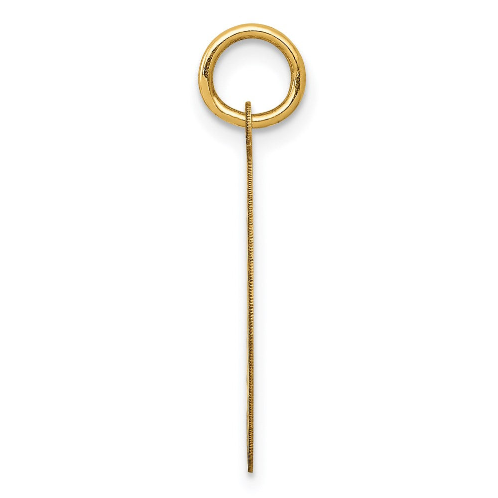Million Charms 14K Yellow Gold Themed #1 Dad Charm