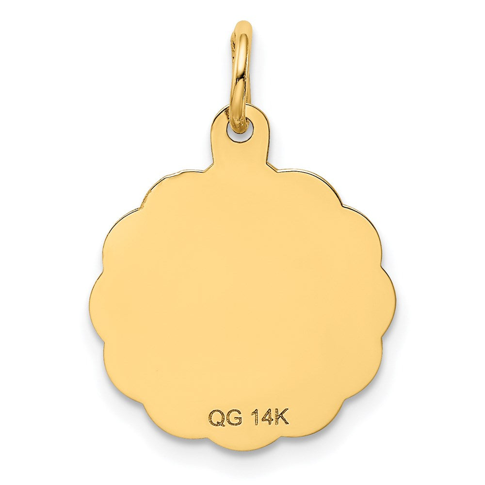 Million Charms 14K Yellow Gold Themed Special Aunt Charm