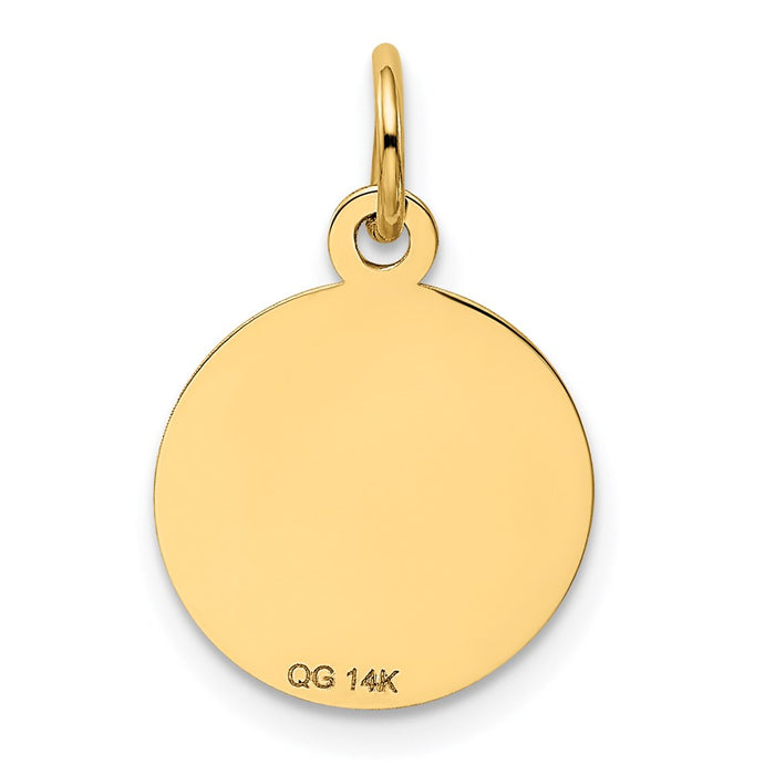 Million Charms 14K Yellow Gold Themed Graduation Cap Charm