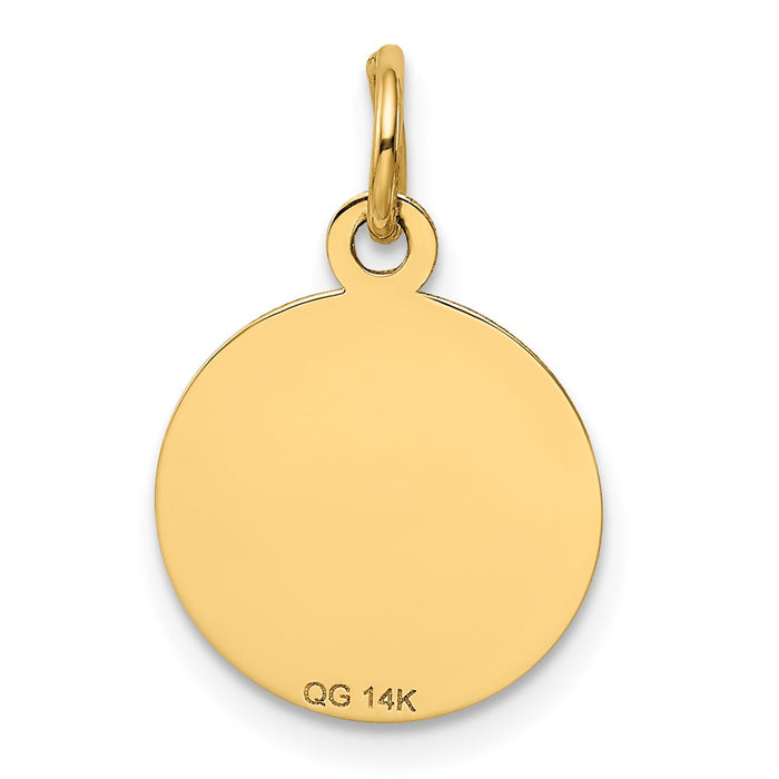 Million Charms 14K Yellow Gold Themed Graduation Day Charm