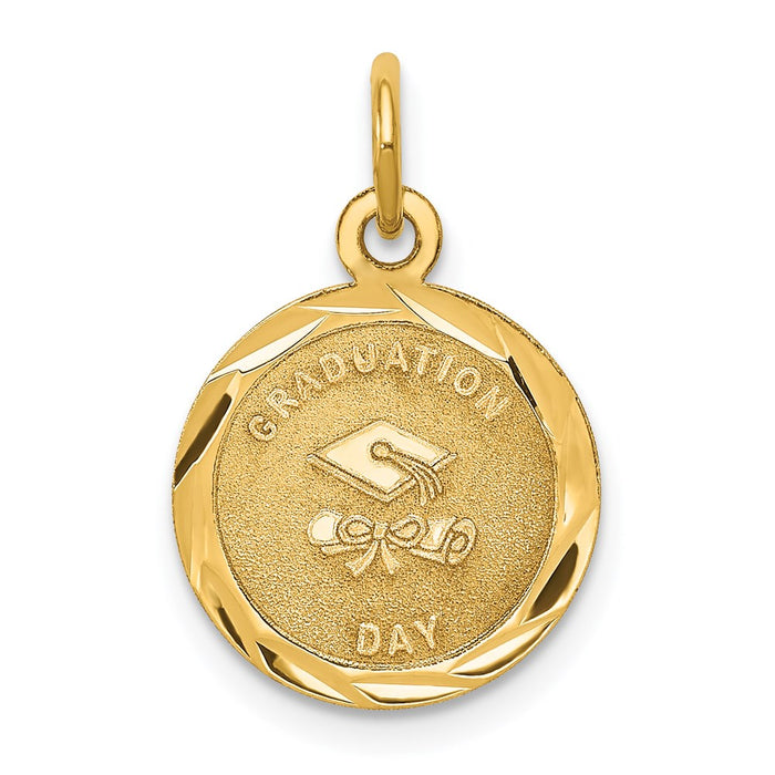 Million Charms 14K Yellow Gold Themed Graduation Day Charm