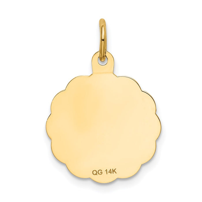 Million Charms 14K Yellow Gold Themed Graduation Day Charm