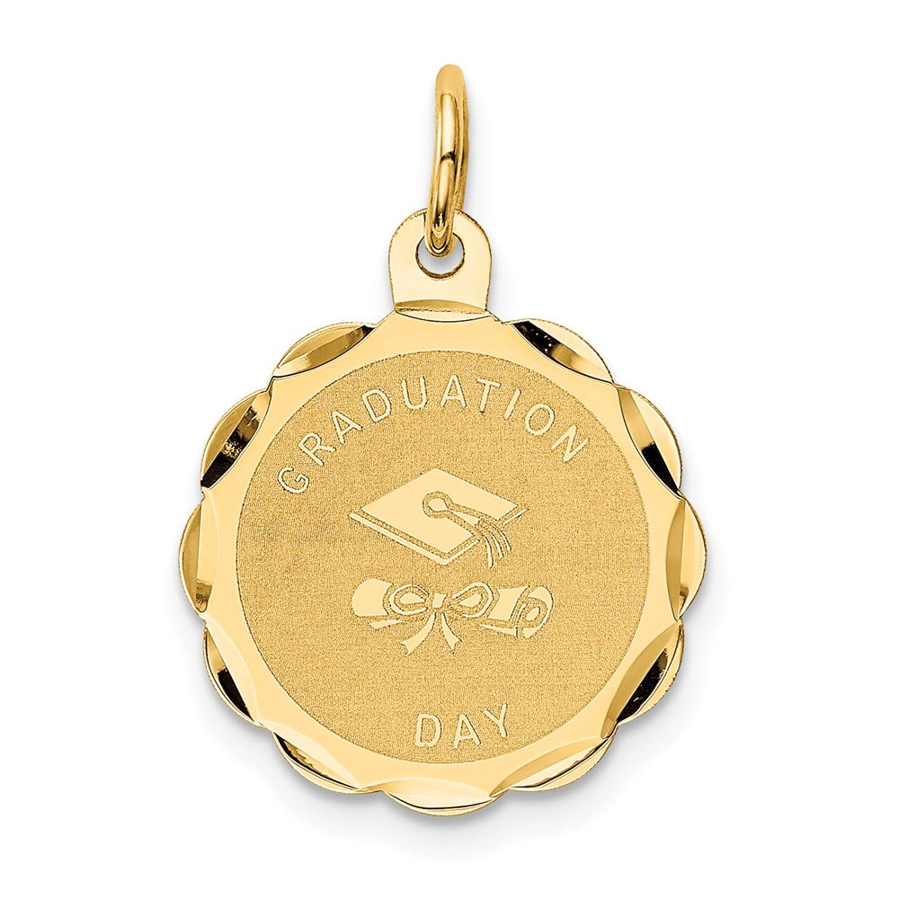 Million Charms 14K Yellow Gold Themed Graduation Day Charm