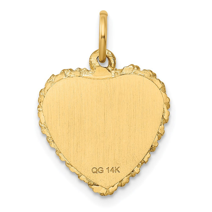 Million Charms 14K Yellow Gold Themed Graduation Cap Charm