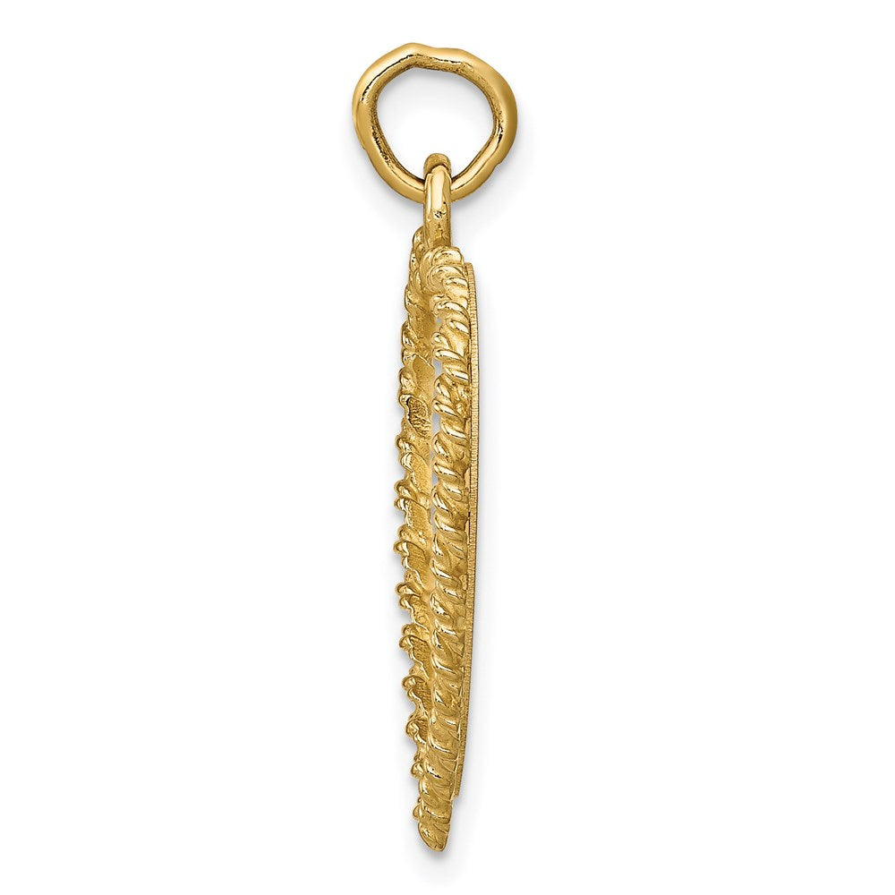 Million Charms 14K Yellow Gold Themed Graduation Cap Charm