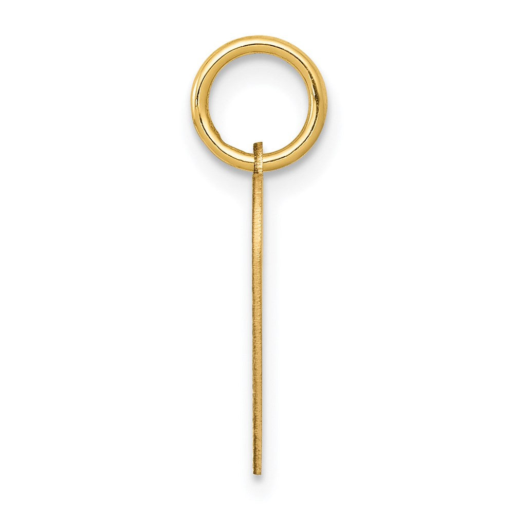 Million Charms 14K Yellow Gold Themed My Confirmation Heart Disc Charm