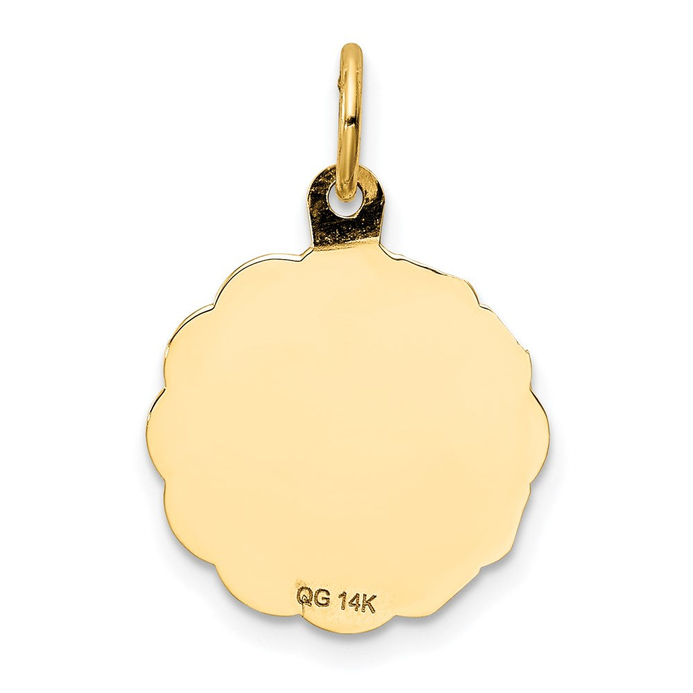 Million Charms 14K Yellow Gold Themed My Confirmation Charm