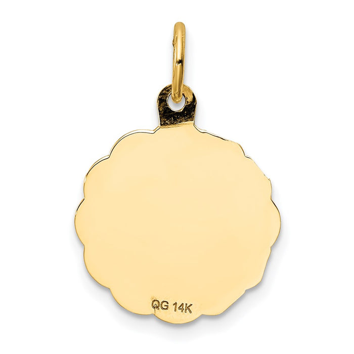 Million Charms 14K Yellow Gold Themed My Confirmation Charm