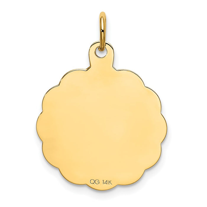 Million Charms 14K Yellow Gold Themed Happy Birthday Charm