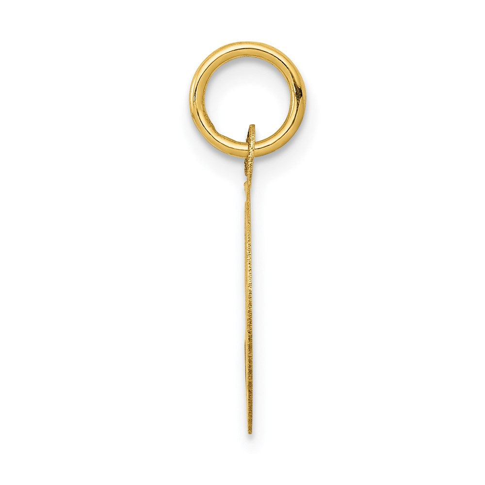 Million Charms 14K Yellow Gold Themed Happy Birthday Disc Charm