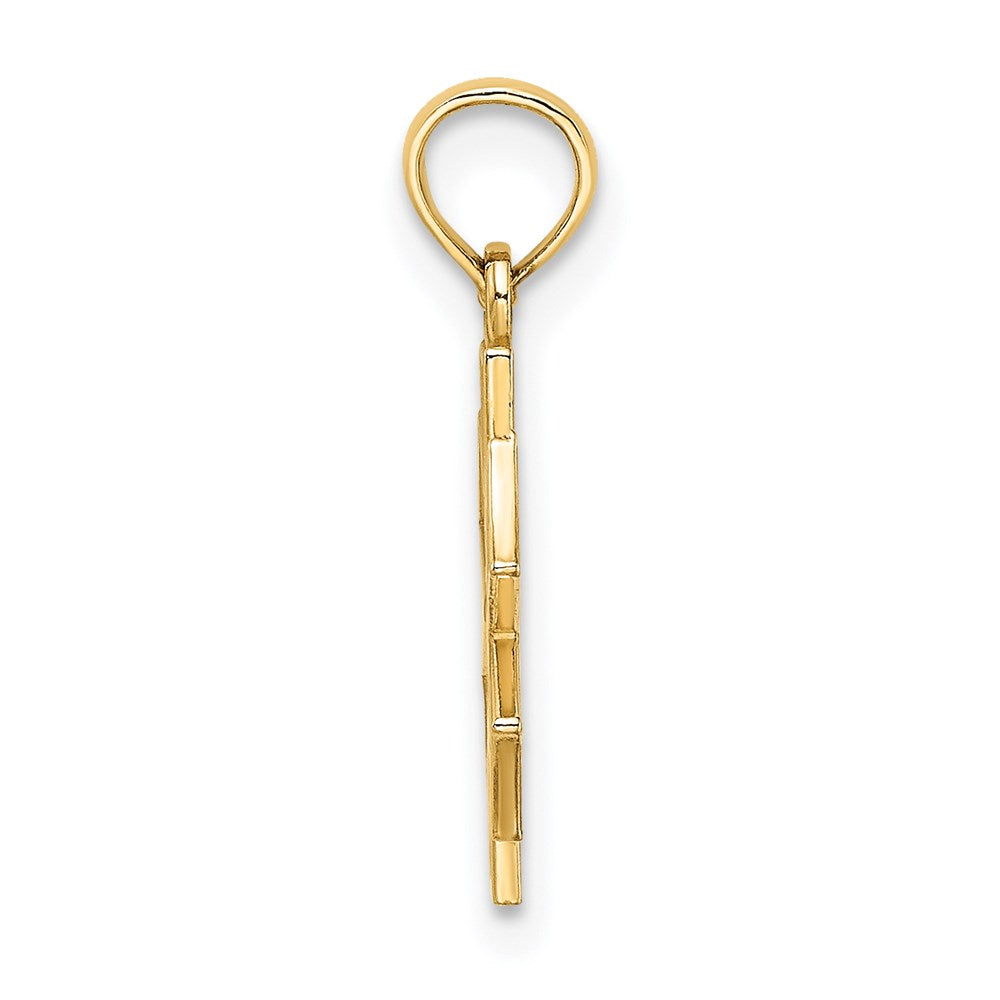 Million Charms 14K Yellow Gold Themed Medical Jewelry Symbol Charm